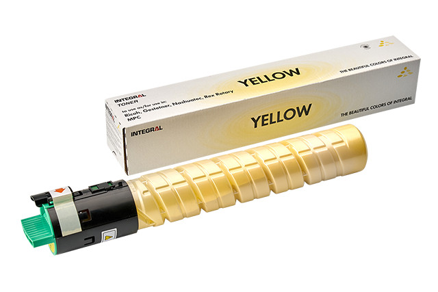 Тонер-картридж Integral для Ricoh MP C-2030, C-2031, C-2050, C-2530, C-2531, C-2550, C-2051AD, C-2551, C-2551ADс чипом (high capacity), желтый, 14400087