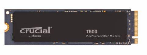 Твердотельный диск 2TB Crucial T500 CT2000T500SSD8 M.2, NVMe 3D TLC [R/W - 7400/7000 MB/s]