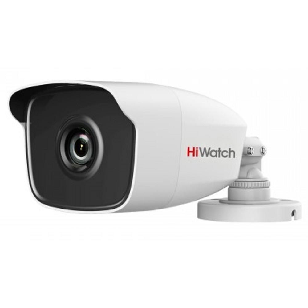 HiWatch DS-T220 (2.8 mm) Камера видеонаблюдения 2.8-2.8мм HD TVI цветная корп.:белый