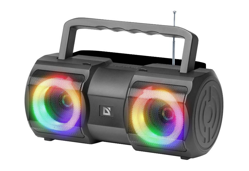 Defender Портативная колонка Beatbox 20 20Вт, Light/BT/MIC/FM/USB/TF, 65420