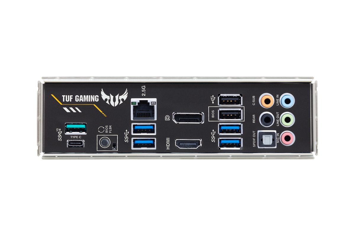 Материнская плата/ TUF GAMING B550-PLUS, 90MB14G0-M0EAY0