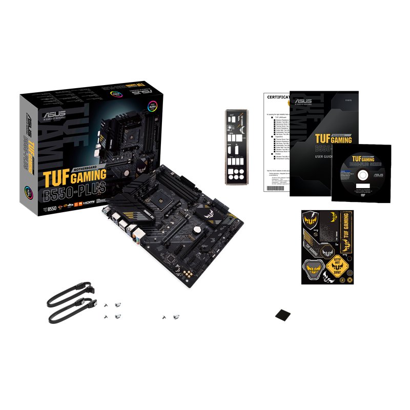 Материнская плата/ TUF GAMING B550-PLUS, 90MB14G0-M0EAY0
