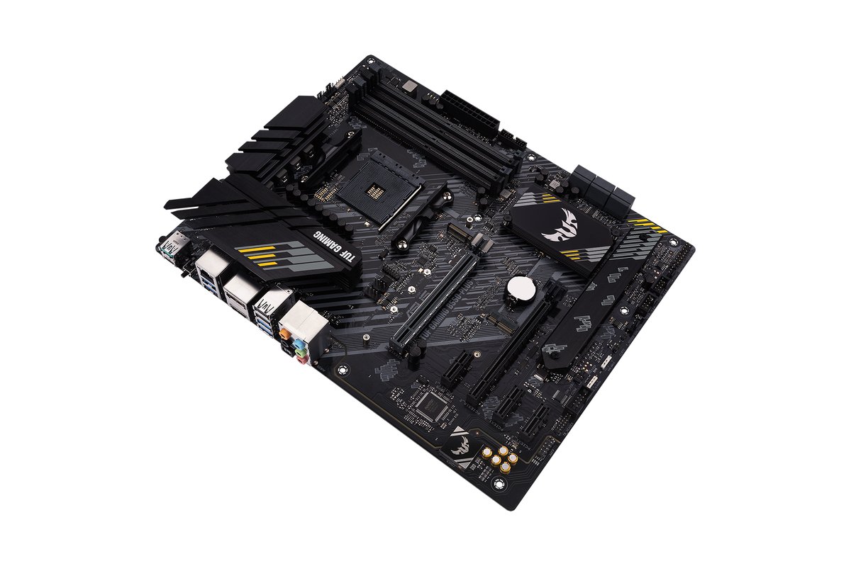 Материнская плата/ TUF GAMING B550-PLUS, 90MB14G0-M0EAY0