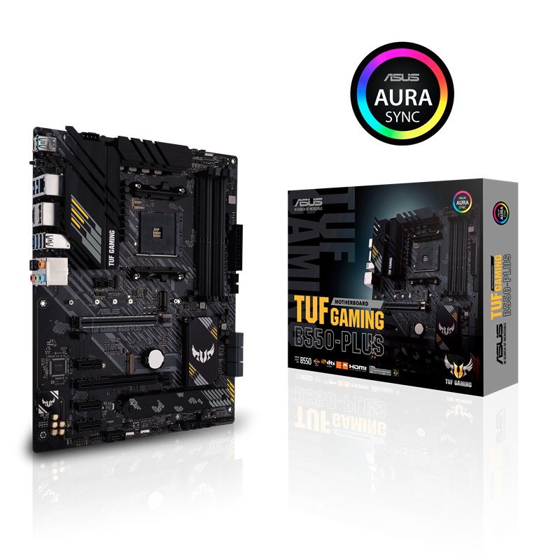 Материнская плата/ TUF GAMING B550-PLUS, 90MB14G0-M0EAY0