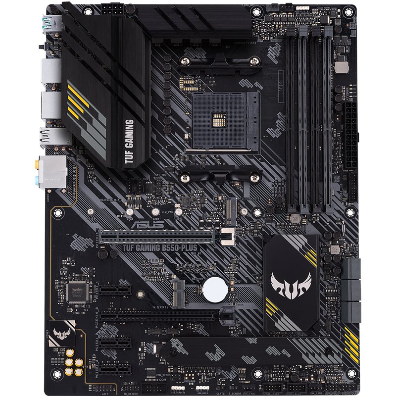 Материнская плата/ TUF GAMING B550-PLUS, 90MB14G0-M0EAY0