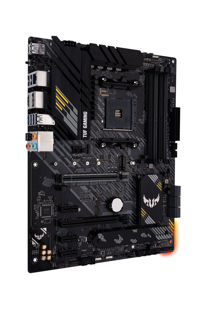 Материнская плата/ TUF GAMING B550-PLUS, 90MB14G0-M0EAY0