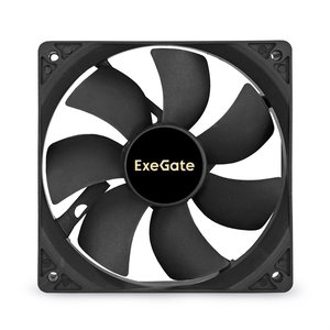 Exegate EX294048RUS Вентилятор ExeGate EX12025S2P, 120x120x25 мм, Sleeve bearing (подшипник скольжения), 2pin (разъем 2.54; для блоков питания ATX), 1400RPM, 25dBA