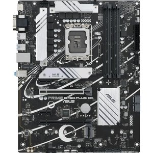 ASUS PRIME B760-PLUS D4 (Socket 1700, ATX, 4xDDR4(128GB),VGA/DP/HDMI, 1xPCIe 5.0x16/1xPCIe 4.0x16/2xPCIe 3.0, 1xLAN (2.5GbE), 4xSATA 6Gb/s, 3xM.2, 1xM.2 E key, 1xType-C, 3xUSB 3.2, 2xUSB 2.0)