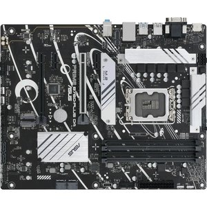 ASUS PRIME B760-PLUS D4 (Socket 1700, ATX, 4xDDR4(128GB),VGA/DP/HDMI, 1xPCIe 5.0x16/1xPCIe 4.0x16/2xPCIe 3.0, 1xLAN (2.5GbE), 4xSATA 6Gb/s, 3xM.2, 1xM.2 E key, 1xType-C, 3xUSB 3.2, 2xUSB 2.0)