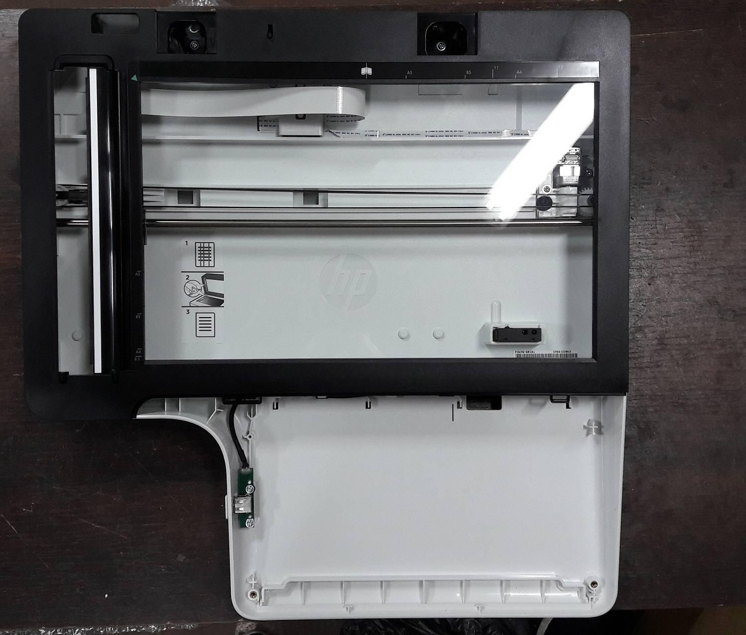 Сканер в сборе (основание) HP LJ M527/528 (F2A76-67914/F2A76-67909/F2A76-60101)