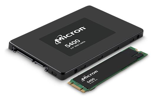 Твердотельный накопитель/ Micron SSD 5400 PRO, 480GB, 2.5" 7mm, SATA3, 3D TLC, R/W 540/520MB/s, IOPs 95 000/37 000, TBW 1324, DWPD 1.5 (12 мес.), MTFDDAK480TGA-1BC1ZABYY