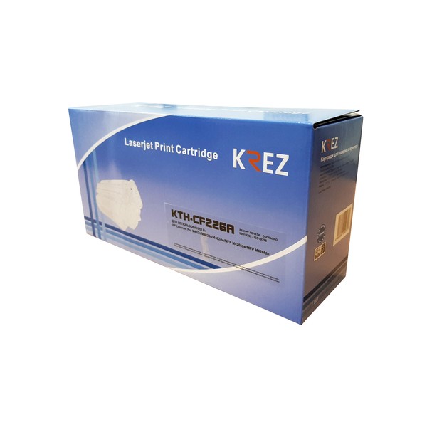 Совместимый тонер-картридж CF226A с чипом для HP LaserJet M402/M426  черный 3,1К  KREZ, KTH-CF226A