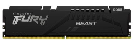 Оперативная память Kingston 32GB 5600MT/s DDR5 CL40 DIMM FURY Beast Black, KF556C40BB2-32