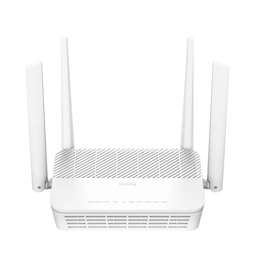 Cudy WR3000P 1.0 2,5-гигабитный роутер Wi-Fi 6 AX3000 с поддержкой PoE, 2,4/5 ГГц, до 2976 Мбит/с, 1х2,5Гбит/с, 4x1 Гбит