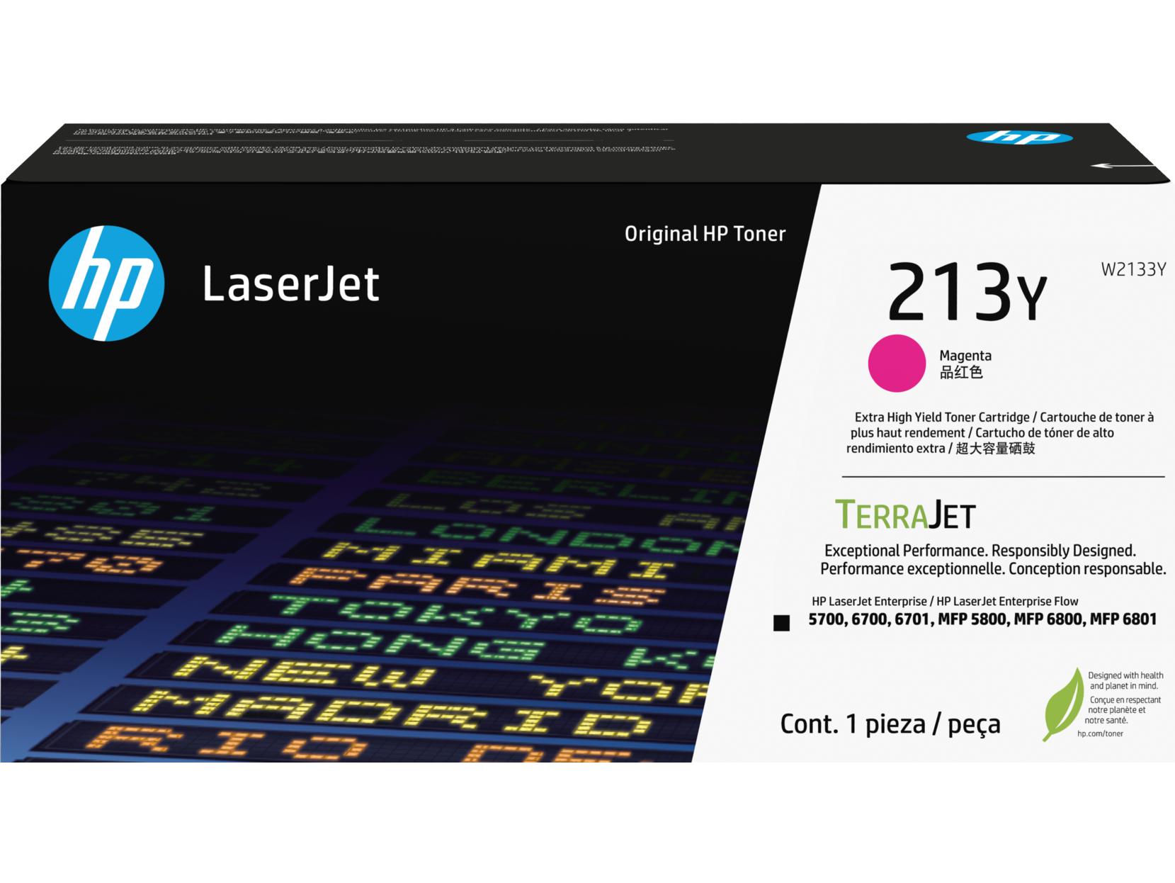 Тонер-картридж/ HP 213Y Magenta Extra High Yield Original LaserJet Toner Cartridge, W2133Y