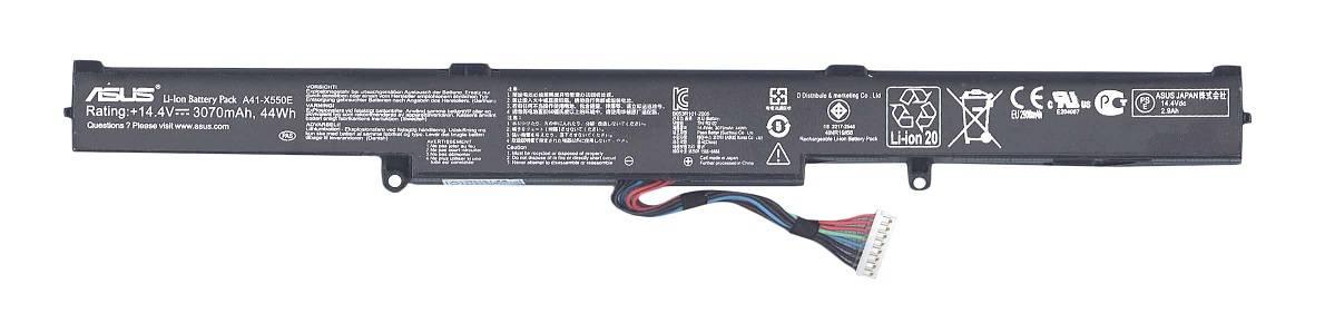 Батарея для Asus X450J/X550D/X750J/X750L/F550D/A450J (A41-X550E) 14.4V 44Wh, A41-X550E-SP