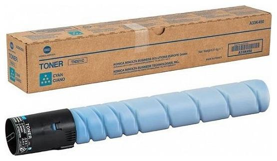 Тонер TN-321С H Minolta Bizhub C224/284/364/e-серия (O) голубой A33K45G/A33K45A