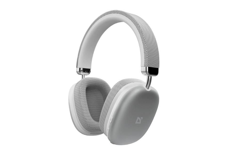 Defender Беспроводная гарнитура FreeMotion B500 серебряный,микрофон, Bluetooth., 63503