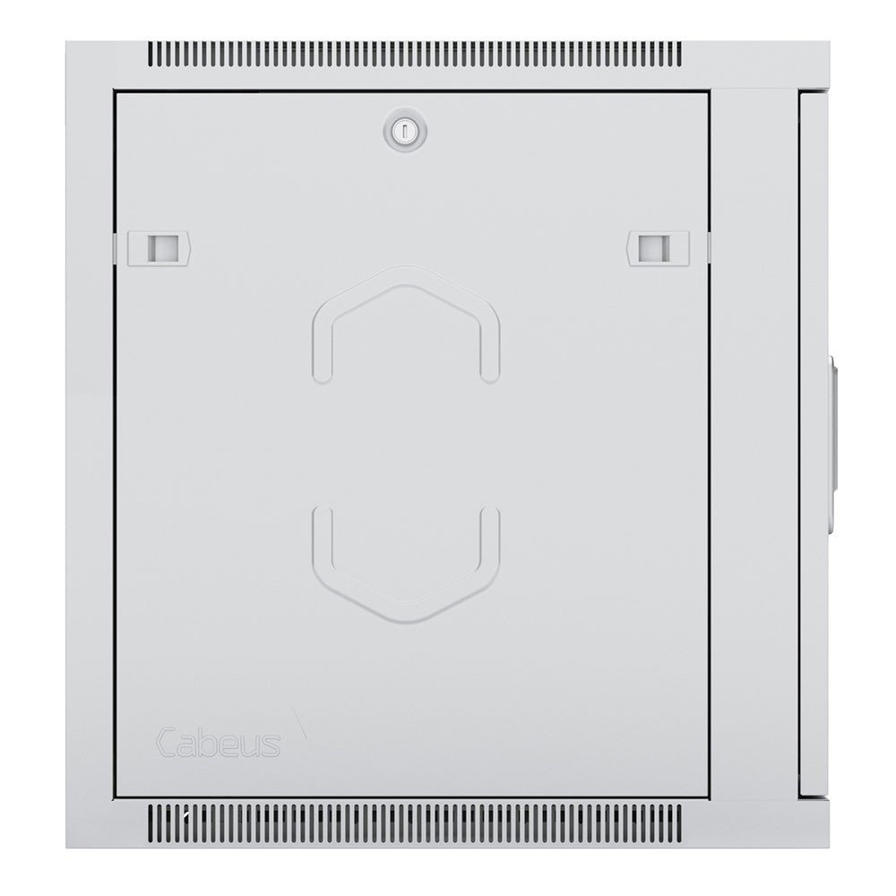 Cabeus SH-05F-9U60/45 Шкаф телекоммуникационный настенный 19" 9U 600x450x501mm (ШхГхВ) дверь стекло