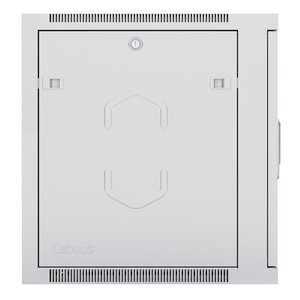 Cabeus SH-05F-9U60/45 Шкаф телекоммуникационный настенный 19" 9U 600x450x501mm (ШхГхВ) дверь стекло