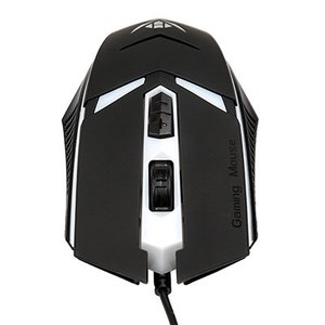 Мышь MOG-02U Nakatomi Gaming mouse - игровая, 4 кнопки + ролик, 7-ми цветная подсветка, USB, черная 