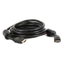 5bites APC-014-200 Кабель  HDMI M / HDMI M V1.4b, высокоскоростной, ethernet+3D, зол.разъемы, ферр.кольца, 20м.