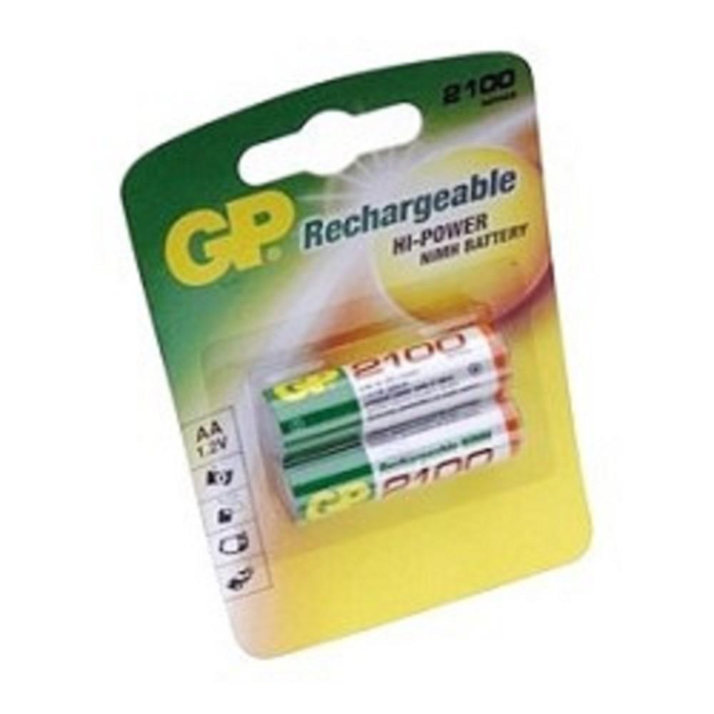 GP ReEnergy 210AAHC AA, емкость 2100 мАч (210AAHCRGY-2CRCB2) (2 шт. в уп-ке)  аккумулятор, GP 210AAHC-2DECRC2