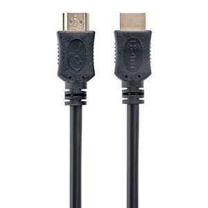 Кабель HDMI Cablexpert 19M/19M, v2.0, серия Light, позол.контакты, экран, 20м, черный, пакет (CC-HDMI4L-20M)