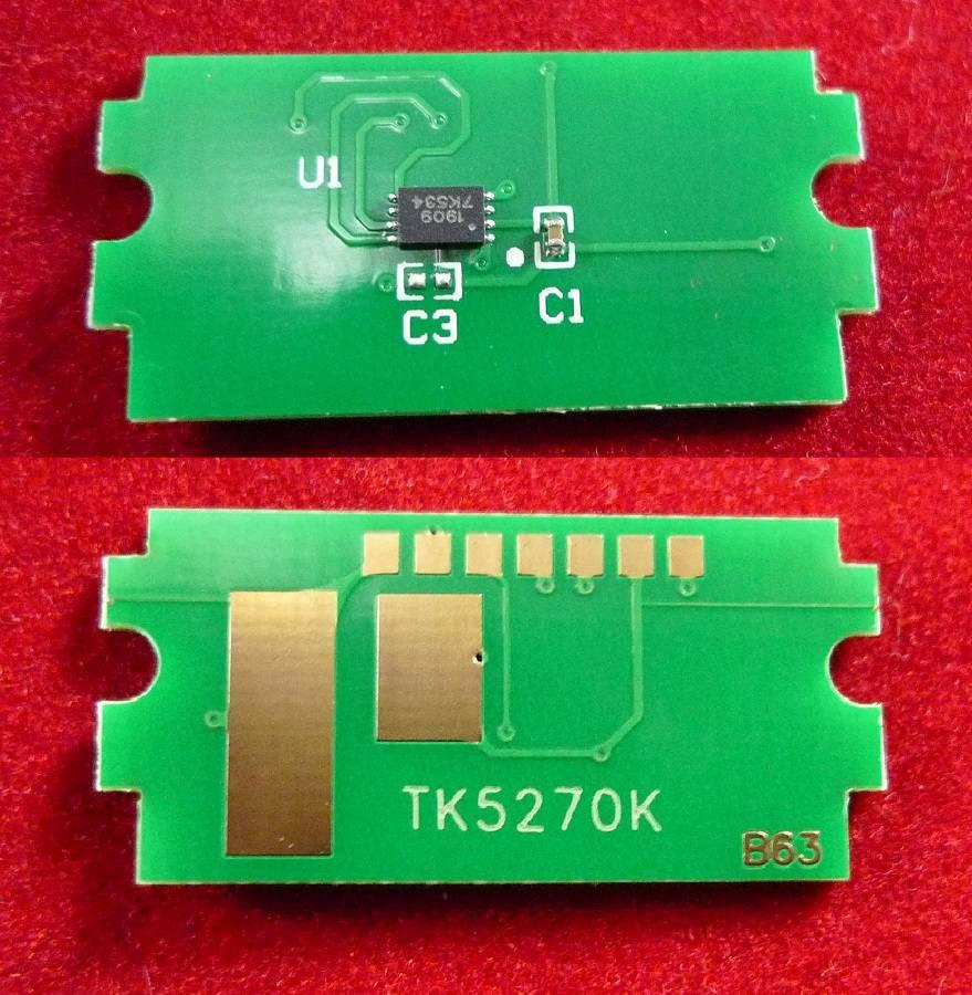 Чип для Kyocera Ecosys P6230cdn/M6230cidn/M6630cidn (TK-5270K) Black, 8K ELP Imaging®, ELP-CH-TK5270K