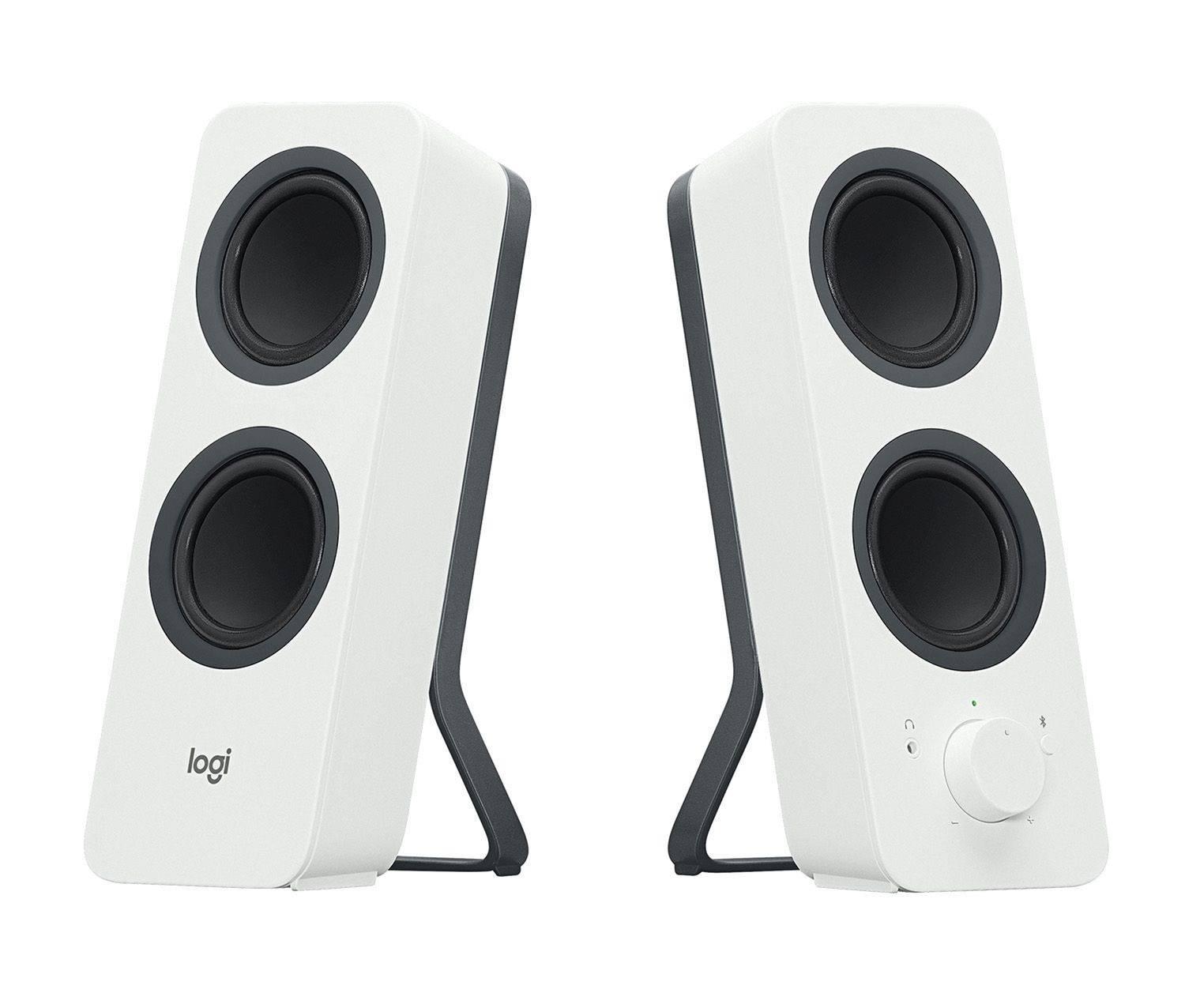 Logitech Акустическая 2.0 система Z207, 10 Вт, Bluetooth 4.2, рег. на передней панели, разъем для наушников, белый., 980-001292