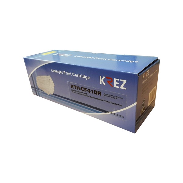 Совместимый тонер-картридж черный CF410A для НР CLJ M477/M452/M377dw, 2,3К KREZ, KTH-CF410A