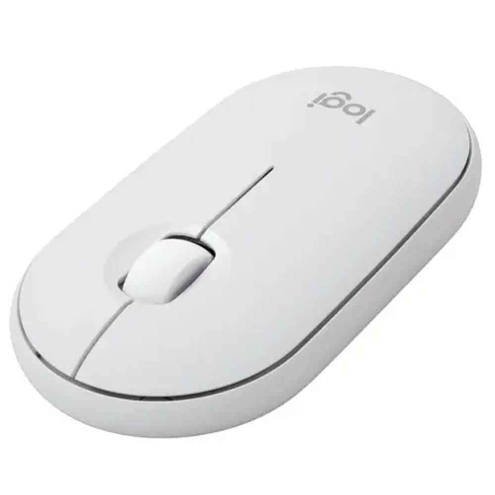 910-007013 Мышь  Logitech Wireless Mouse Pebble 2 M350S TONAL WHITE