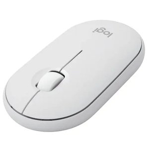 910-007013 Мышь  Logitech Wireless Mouse Pebble 2 M350S TONAL WHITE