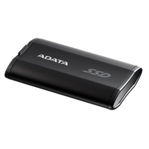 A-DATA Portable SSD 2TB SD810 External Type-C, USB 3.2 Gen2x2, up to R/W 2000/2000 MB/s, 72.7x44x12.2mm, Black (5 лет), SD810-2000G-CBK