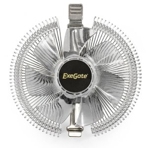 Exegate EX286226RUS Кулер ExeGate Wizard EE91-PWM.RED (Al, LGA775/1150/1151/1155/1156/1200/1700/1851/AM2/AM2+/AM3/AM3+/AM4/AM5/FM1/FM2/754/939/940, TDP 75W, Fan 90mm, PWM, 800-2400RPM, Hydro bearing, 