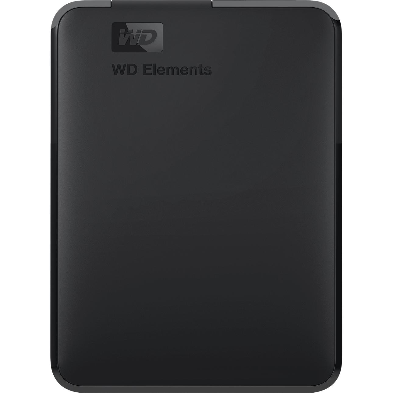 Внешние HDD/ Portable HDD 5TB WD Elements (Black), USB 3.0, 111x82x21mm, 230g /12 мес./, WDBU6Y0050BBK-WESN