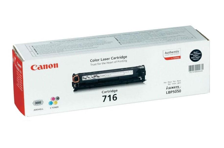 Canon 1980B002 716BK (поврежденная упаковка, новый, 2013)