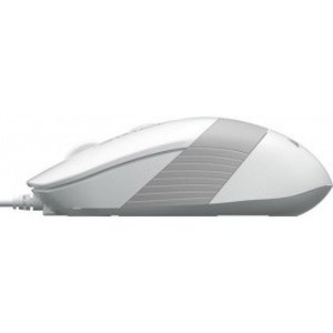 A-4Tech Мышь FStyler FM10 WHITE белый/серый оптическая (1000dpi) USB [1147676]
