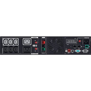 ИБП CyberPower PR3000ERTXL2U {Line-Interactive, 3000VA/3000W USB/RS-232/EPO/Dry contact/SNMPslot (IEC C13 x 6, IEC C19 x 2) (12V / 9AH х 4) NEW}
