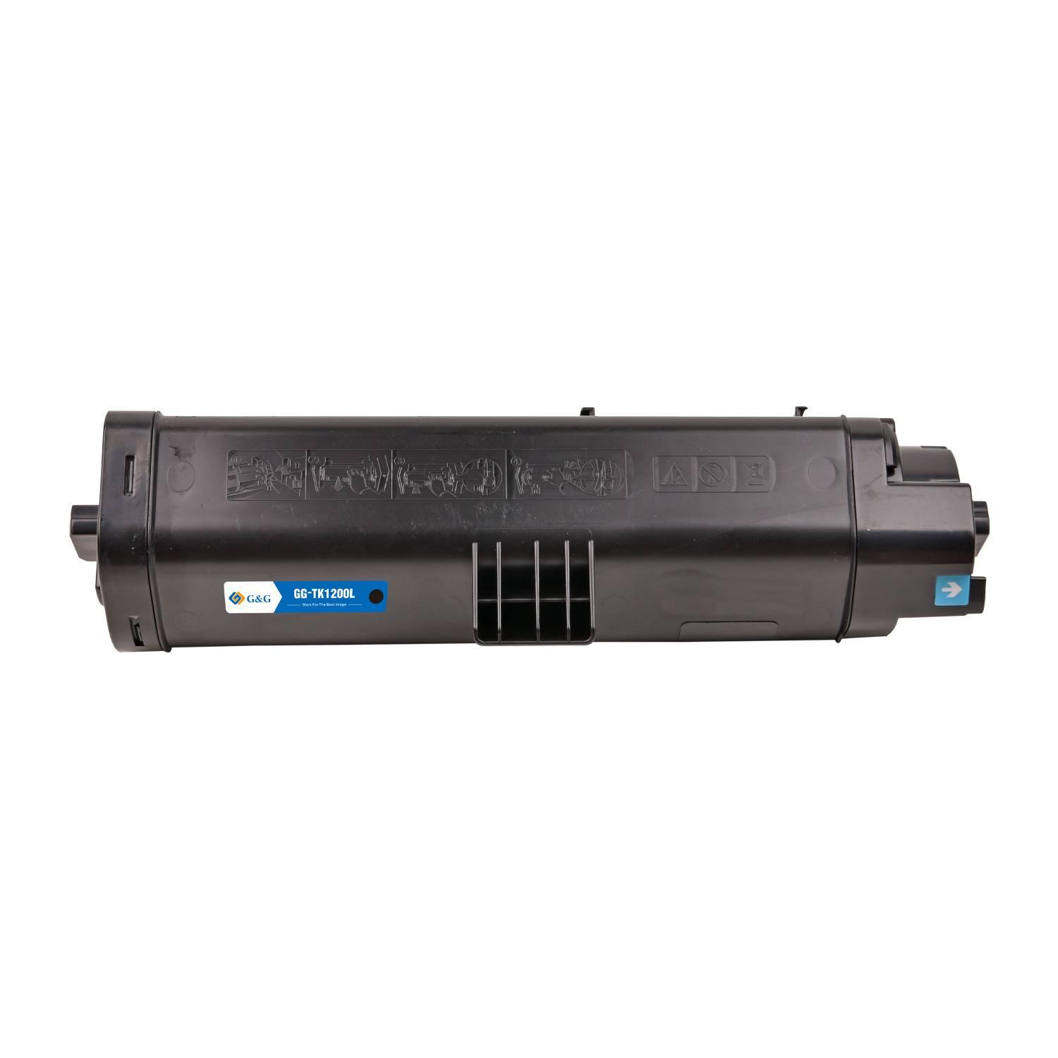 Тонер-картридж G&G, аналог Kyocera TK-1200 / TK-1200L 11k с чипом, NT-PKTK1200LC-B-S1