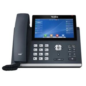 YEALINK SIP-T48U цветной сенсорный экран, 16 аккаунтов, BLF, PoE, GigE, без БП