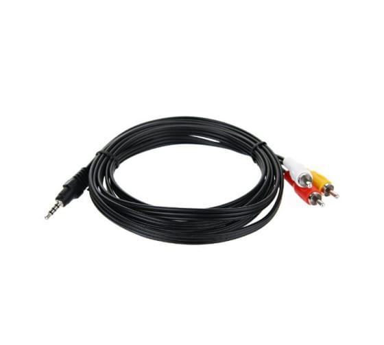 Кабель соединительный 3.5 Jack (M)/3 RCA (M) Telecom <TAV4545-2M>