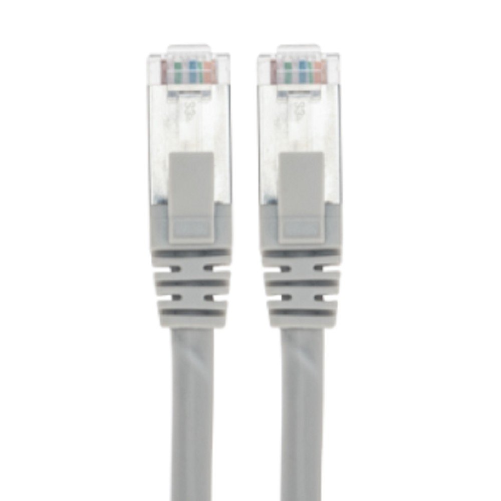 Rexant (02-0390-3) Патч-корд S/FTP, CAT 6A (10G), RJ45-RJ45, 28AWG, LSZH, серый, 3м