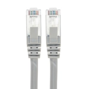 Rexant (02-0390-3) Патч-корд S/FTP, CAT 6A (10G), RJ45-RJ45, 28AWG, LSZH, серый, 3м