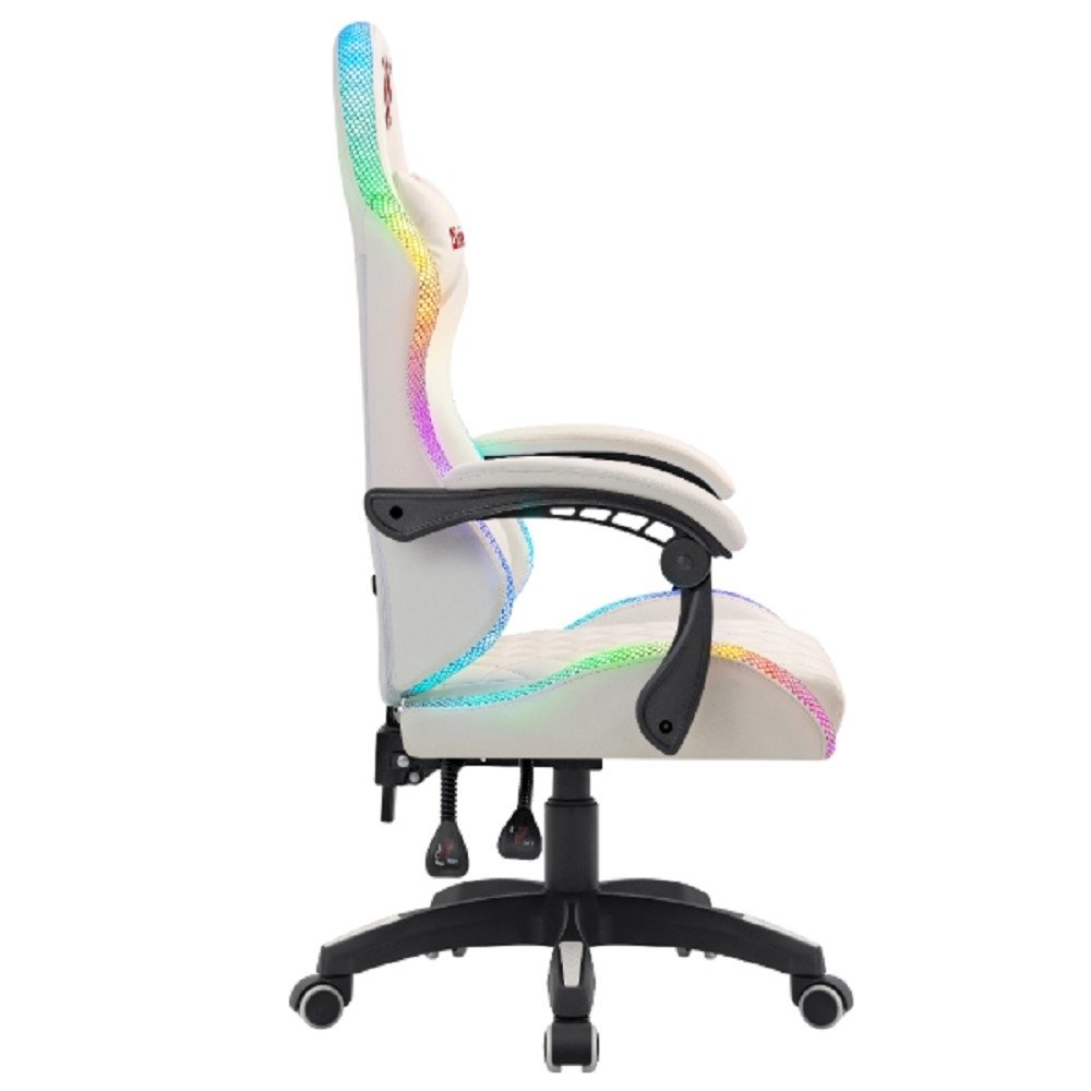 Игровое кресло Energy Белый,RGB,класс 4,PU DEFENDER (64557)