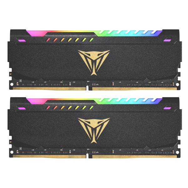 Модуль памяти DIMM DDR4-3200 64GB (32GBx2) RGB PVSR464G320C8K PATRIOT
