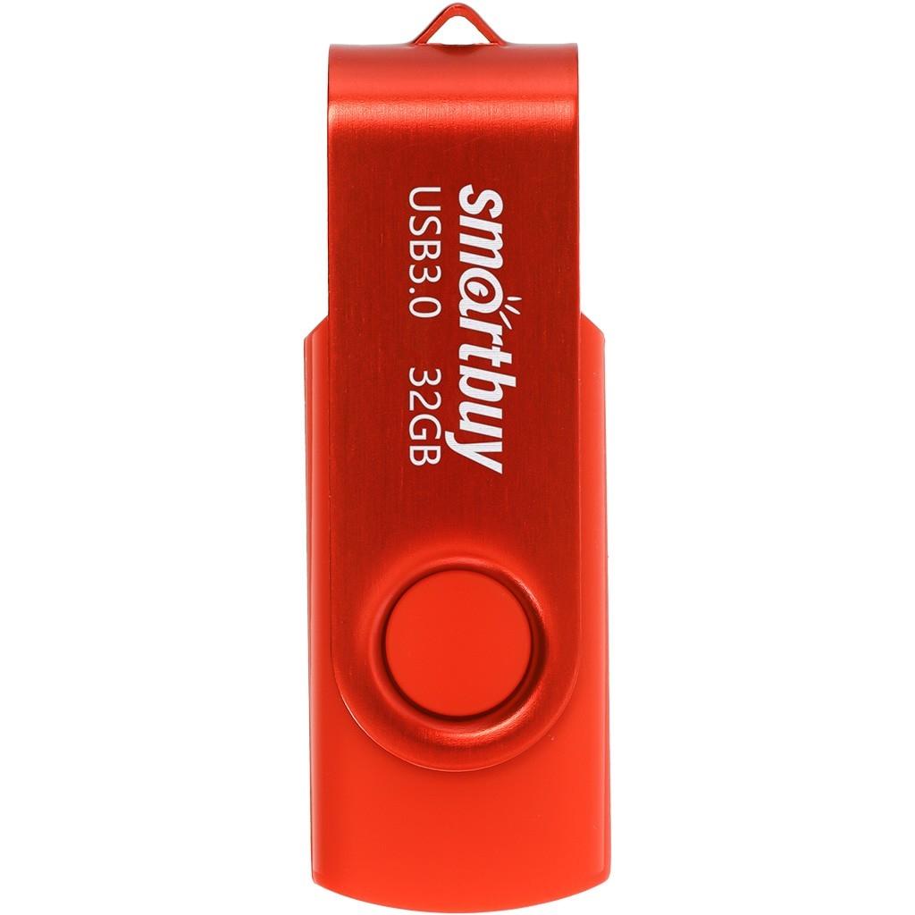 Smartbuy 032GB Twist Red  UFD 3.0/3.1 (SB032GB3TWR)