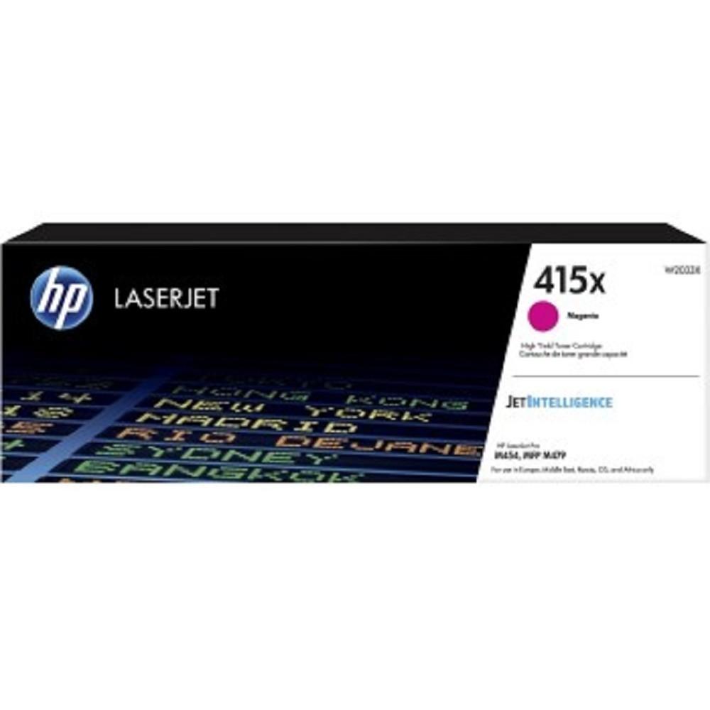HP W2033X Картридж 415X увеличенной емкости, пурпурный (6000стр.) {HP LJ M454/MFP M479}