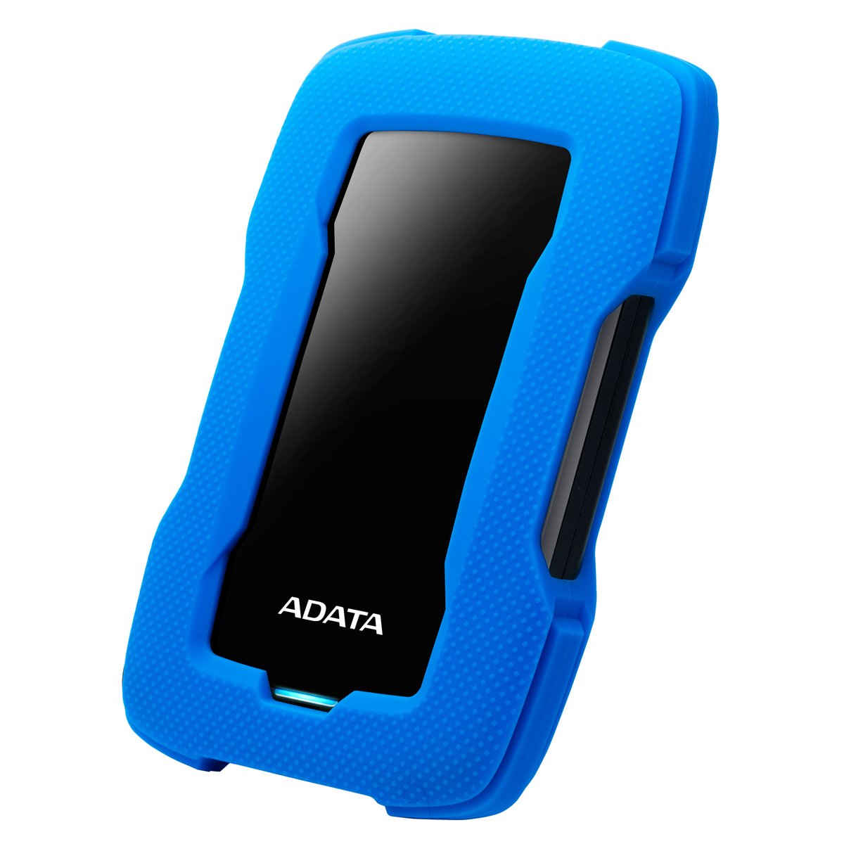 Внешний жесткий диск/ Portable HDD 2TB ADATA HD330 (Blue), Silicone, USB 3.2 Gen1, 133x89x16mm, 190g /3 года/, AHD330-2TU31-CBL