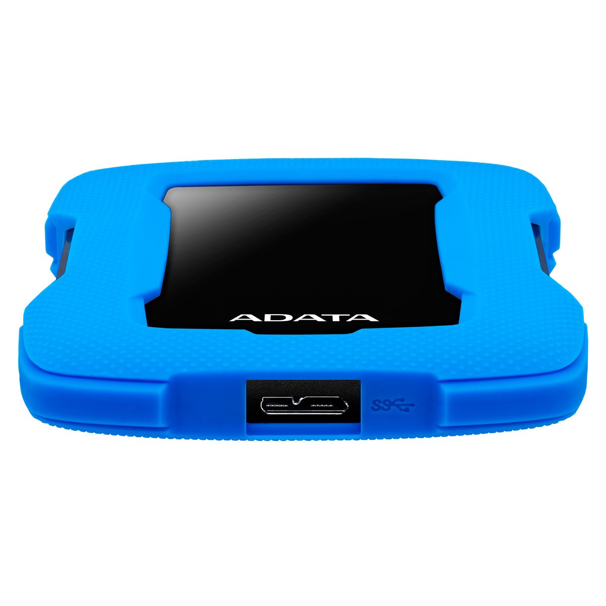 Внешний жесткий диск/ Portable HDD 2TB ADATA HD330 (Blue), Silicone, USB 3.2 Gen1, 133x89x16mm, 190g /3 года/, AHD330-2TU31-CBL